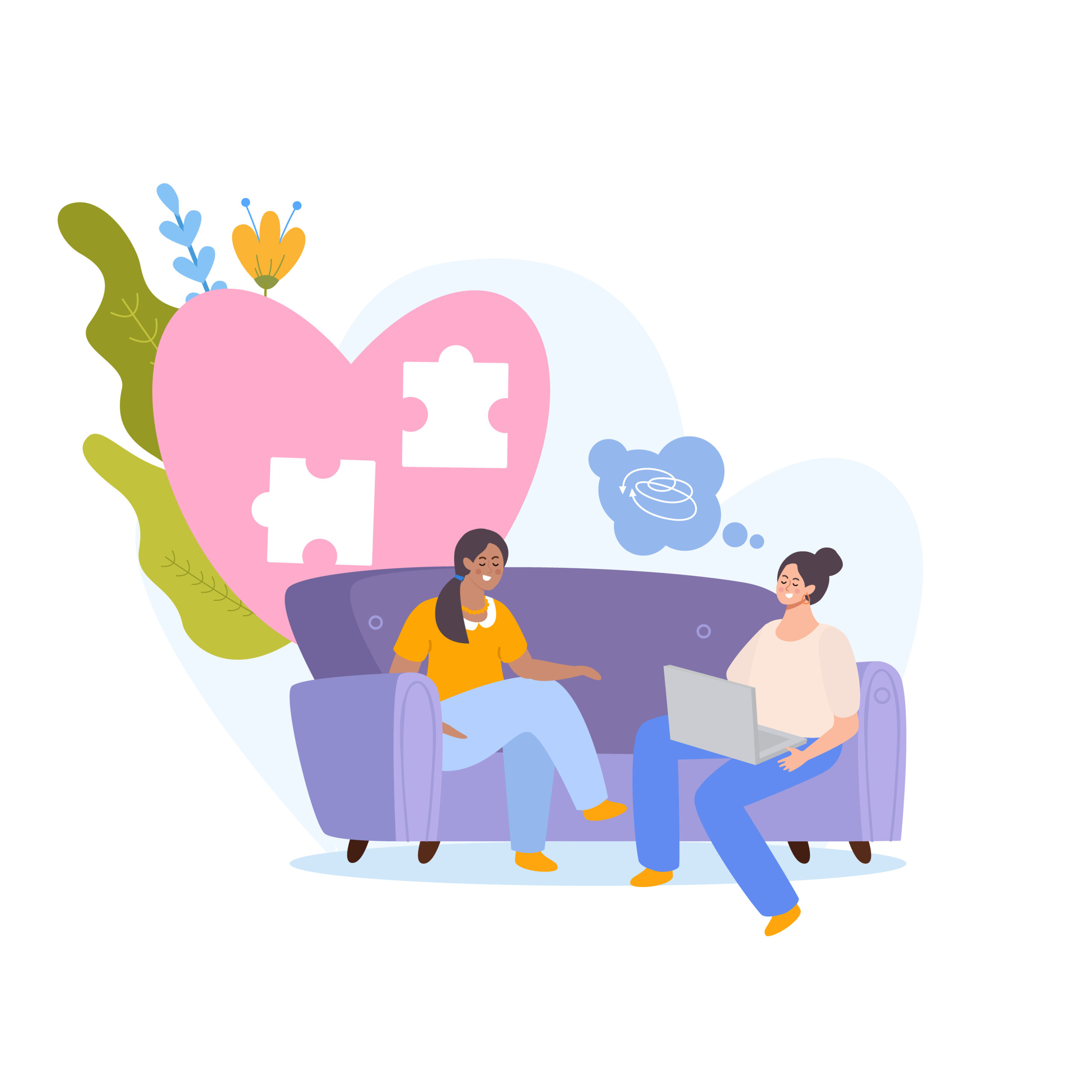 Open Mind Psychotherapy Illustration